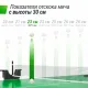 Теннисный стол UNIX Line для улицы компактный / Compact Outdoor 6 мм ACP, зеленый