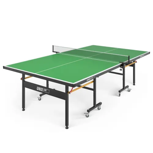 Всепогодный теннисный стол UNIX Line для улицы outdoor 6 мм, зеленый